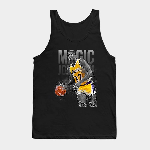 Magic Johnson Tank Top by Creativedy Stuff